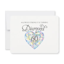 Diamant Hochzeitsfeier Liebe so stark