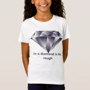 Diamant im rauen T - Shirt