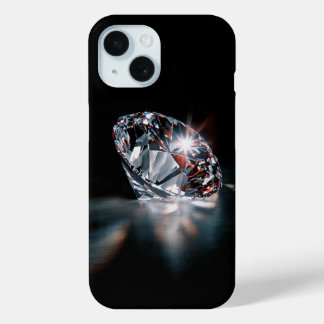 Diamant iPhone 15 Hülle – Funkeln bei jedem Schwun