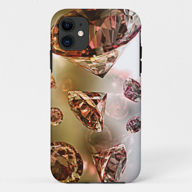 Diamant iPhone Fall Case-Mate iPhone Hülle (Rückseite)