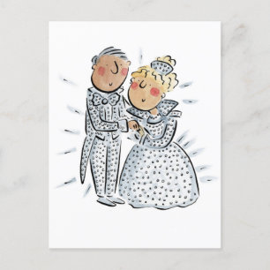 Diamant-Jahrestag Postkarte