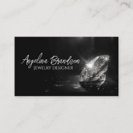 Diamant Jeweler Crystal Jewelry Designer Visitenkarte