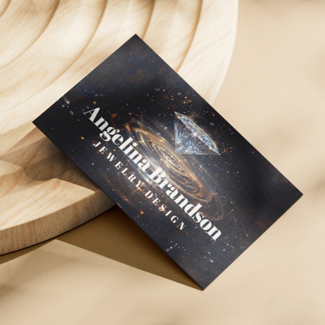 Diamant Jeweler Crystal Jewelry Designer Visitenkarte (Perfect for business)