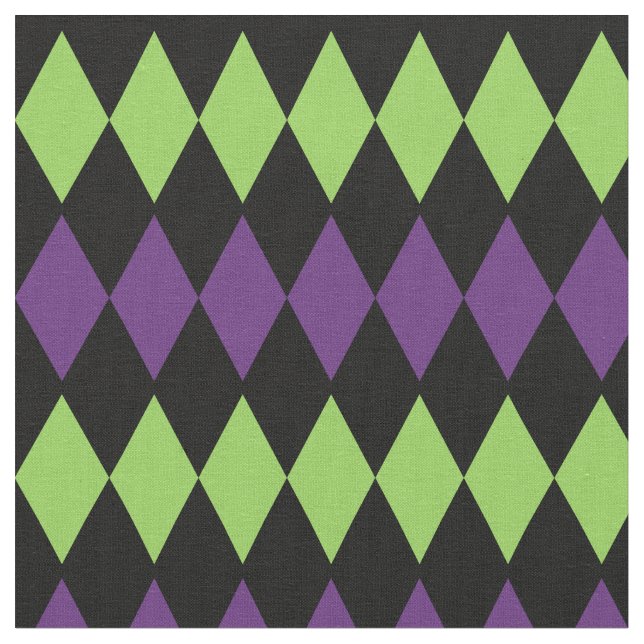 Diamant-Joker auf Schwarzem Stoff (Nahaufnahme)