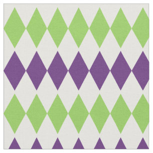 Diamant-Joker auf Weiß Stoff