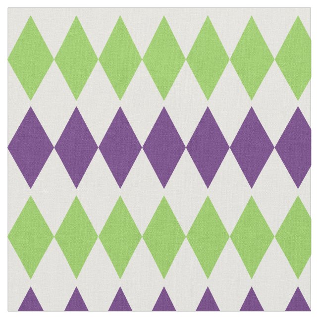 Diamant-Joker auf Weiß Stoff (Nahaufnahme)