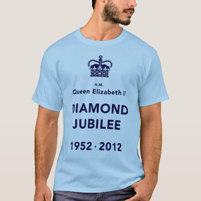 Diamant-Jubiläum-GedenkT - Shirt [Ruhe] (Vorderseite)