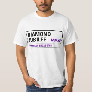 Diamant-Jubiläum-GedenkT - Shirt [Streetsign]