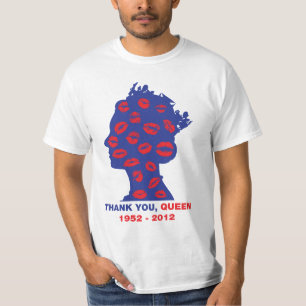 Diamant-Jubiläumder männer der Königin-Elizabet T-Shirt