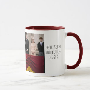 Diamant-JubiläumgedenkTasse der Königin-Elizabet Tasse