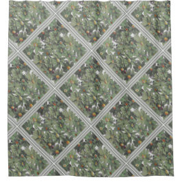 Diamant lackiertes Muster in jeder Farbe Duschvorhang