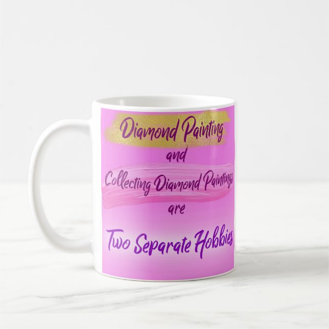 Diamant-Lackierung Kaffeetasse (Links)