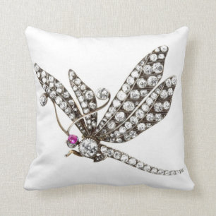 Diamant-Libelle SOFA BLING Schmuck Kissen
