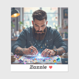 Diamant liebt alle aufkleber