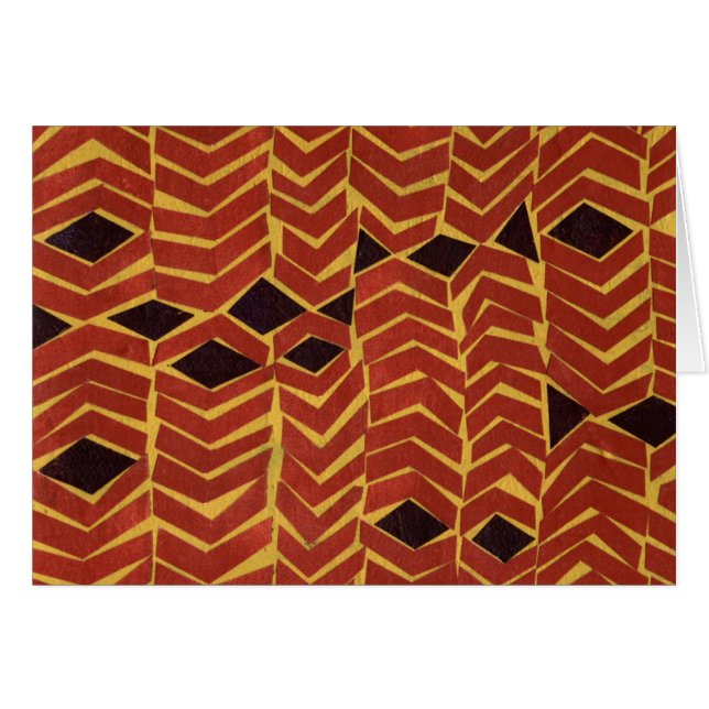 Diamant-Linie Tanz-Karte (Vorderseite (Horizontal))