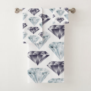 Diamant Luxus Handtuch Set