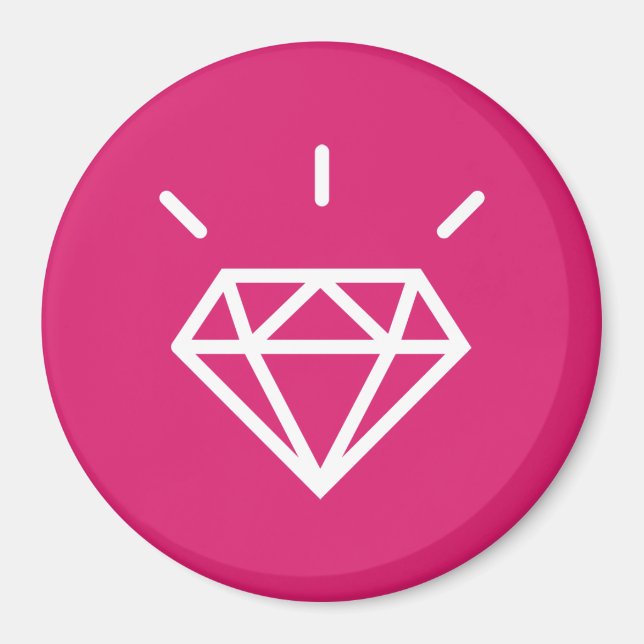 Diamant Magnet (Vorne)