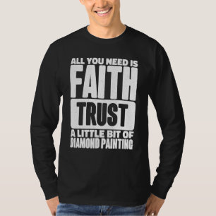 Diamant-Malerei-Design für Künstler und Kunst T-Shirt