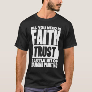 Diamant-Malerei-Design für Künstler und Kunst T-Shirt