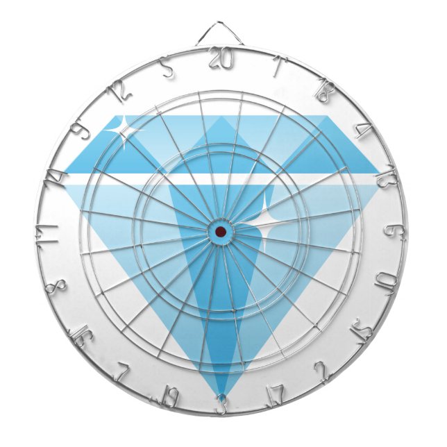 Diamant-Metallkäfig Dartscheibe (vorne)