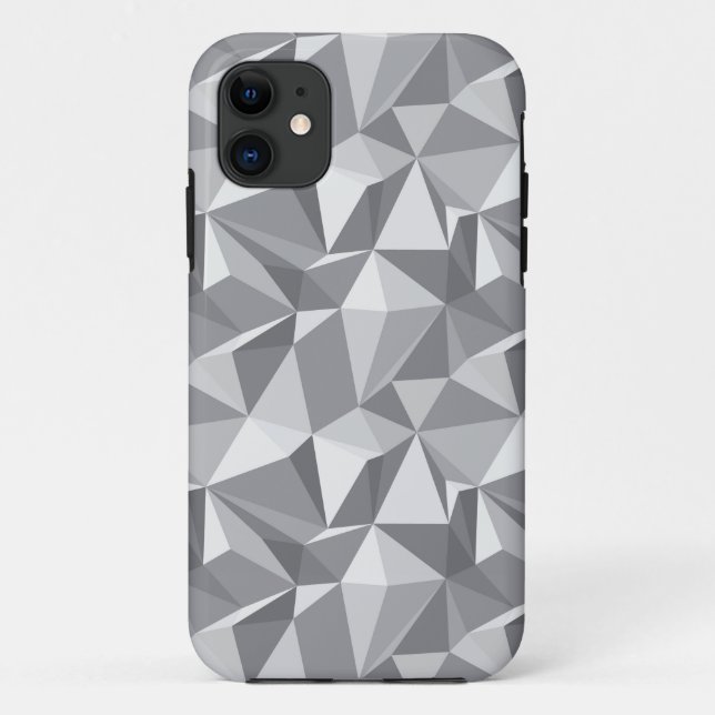 Diamant-Muster - abstraktes Polygon Case-Mate iPhone Hülle (Rückseite)