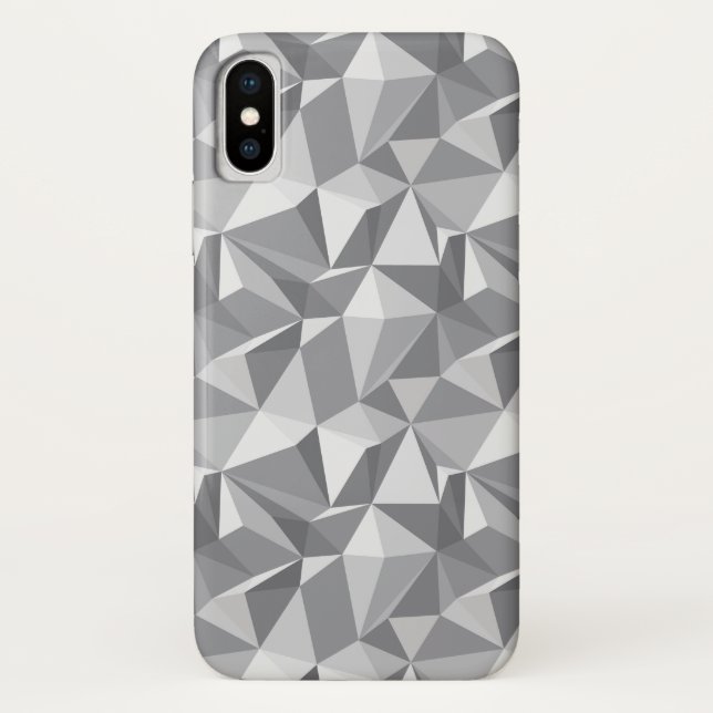 Diamant-Muster - abstraktes Polygon Case-Mate iPhone Hülle (Rückseite)