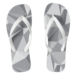Diamant-Muster - abstraktes Polygon Flip Flops