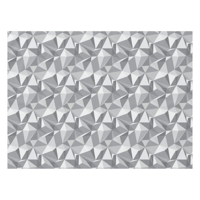 Diamant-Muster - abstraktes Polygon Tischdecke (Vorderseite (Horizontal))