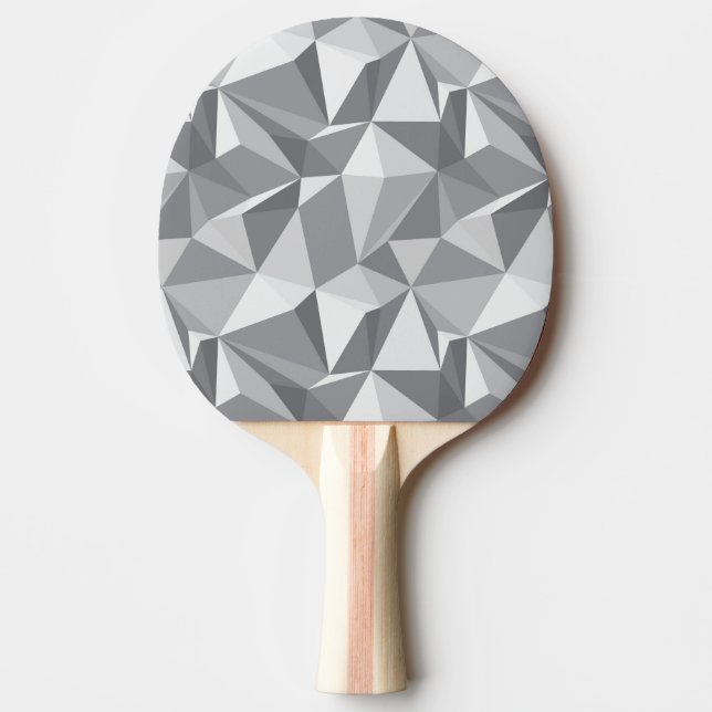 Diamant-Muster - abstraktes Polygon Tischtennis Schläger (Vorderseite)