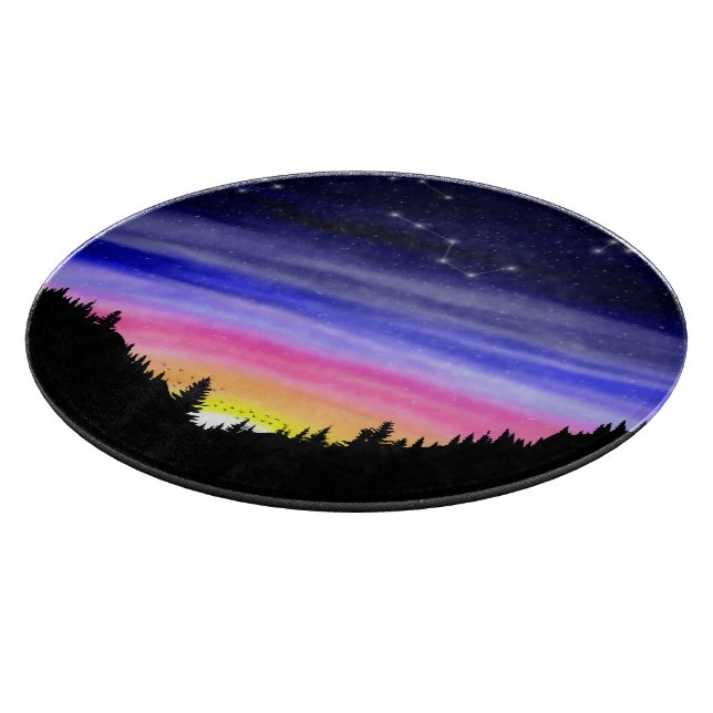 Diamant Night Cutting Board Schneidebrett (Ecke)