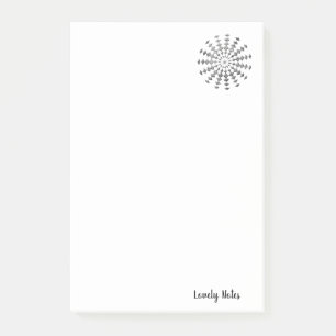 Diamant-Notizen  Post-it Klebezettel