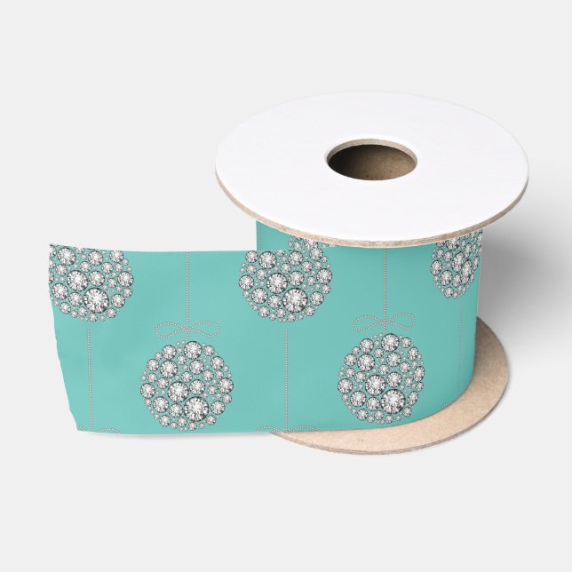 Diamant Ornaments Ribbon Satinband (Spule)