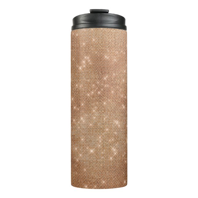 Diamant Paillette Thermosbecher (Vorderseite)