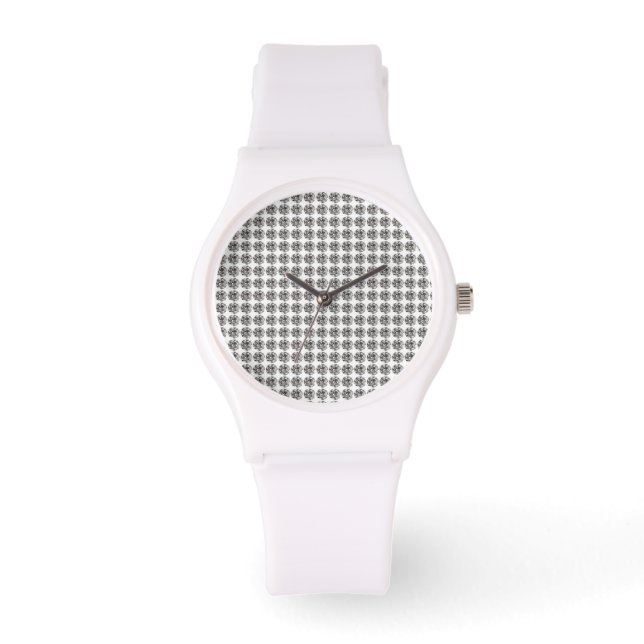 Diamant Pattern Armbanduhr (Vorderseite)