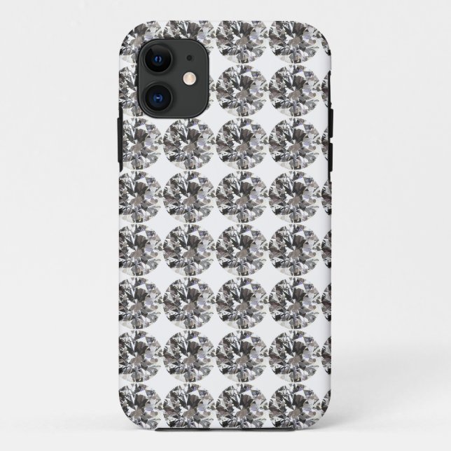 Diamant Pattern Case-Mate iPhone Hülle (Rückseite)