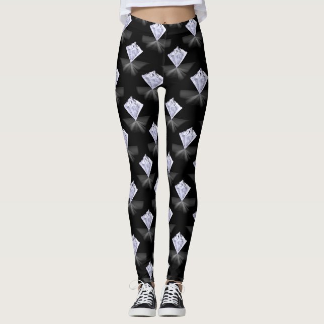 Diamant Pattern Leggings (Vorderseite)