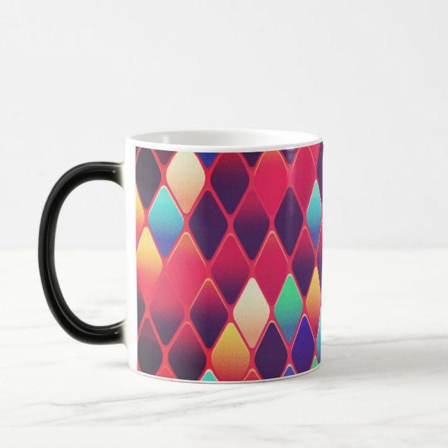 Diamant Pattern Verwandlungstasse (Links)