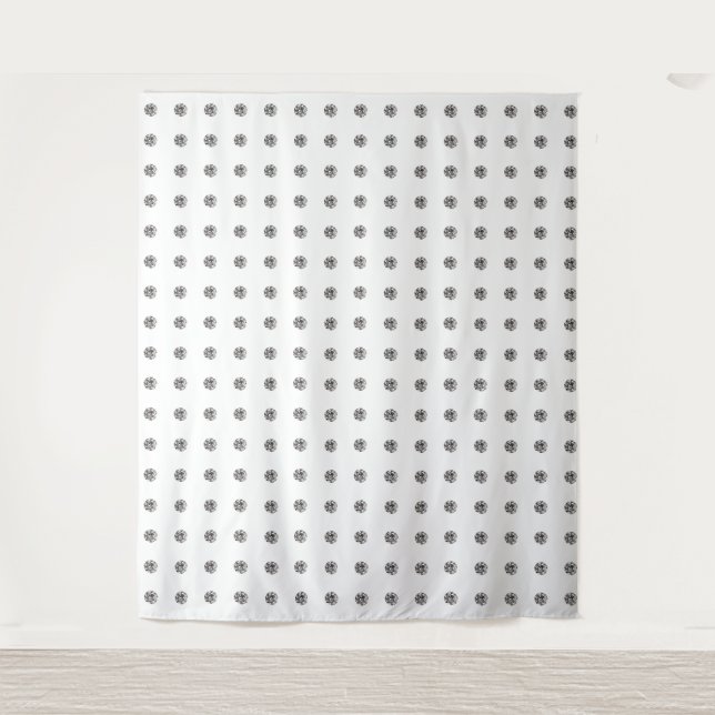 Diamant Pattern Wandteppich (Vorderseite)