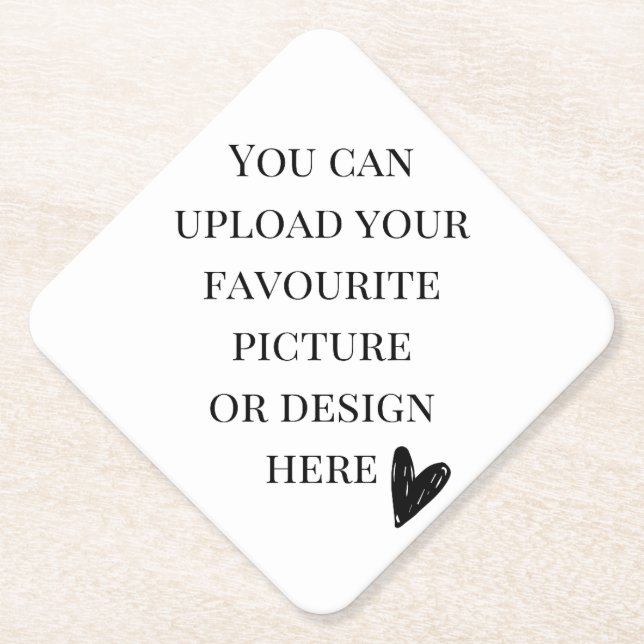 Diamant personalisieren untersetzer (Vorderseite)