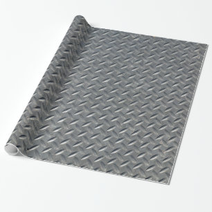 Diamant-Platten-Stahl Geschenkpapier