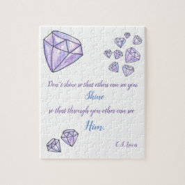 Diamant-Puzzlespiel Puzzle