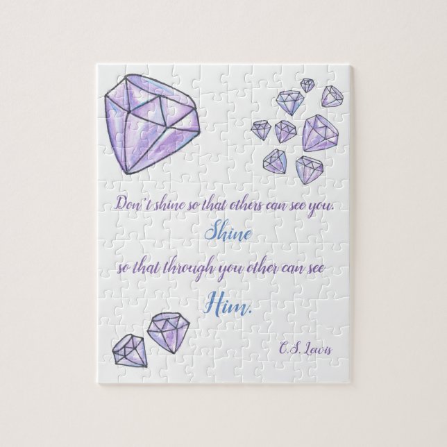 Diamant-Puzzlespiel Puzzle (Vertikal)