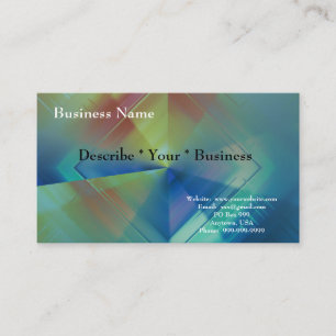 Diamant Ray of Light Business Card Visitenkarte