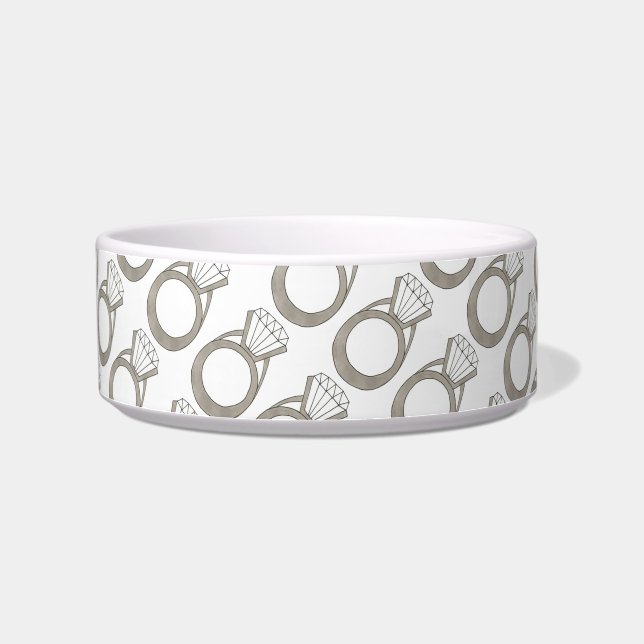 Diamant Ring Bling Wedding Juwelry Napf (Links)