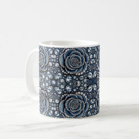 Diamant Rose & Denim Glam Bling Juwelen