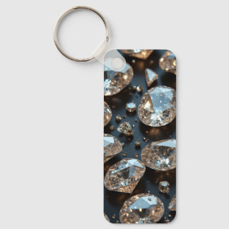 Diamant-Schlüsselanhänger sehen wie ein echter Dia Schlüsselanhänger