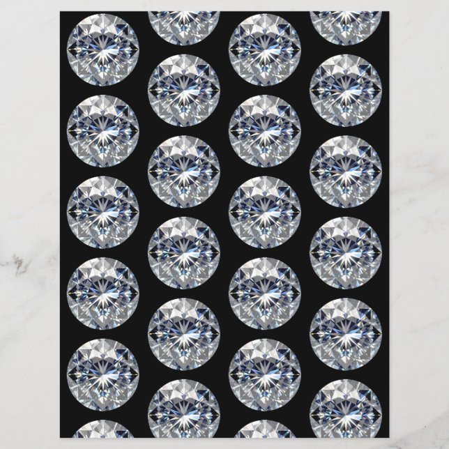 Diamant Scrapbook Paper (Vorderseite)