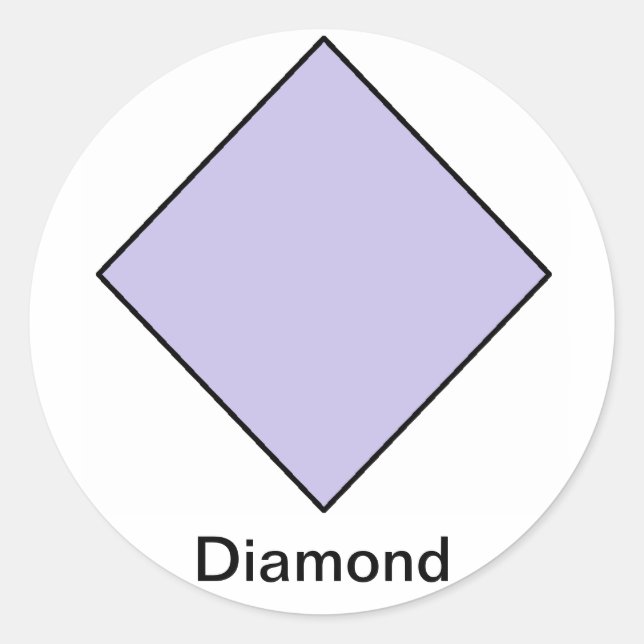 Diamant Stickers (Vorderseite)