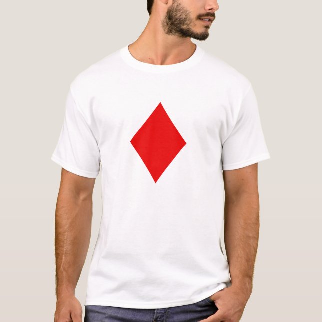 Diamant-Symbol T-Shirt (Vorderseite)