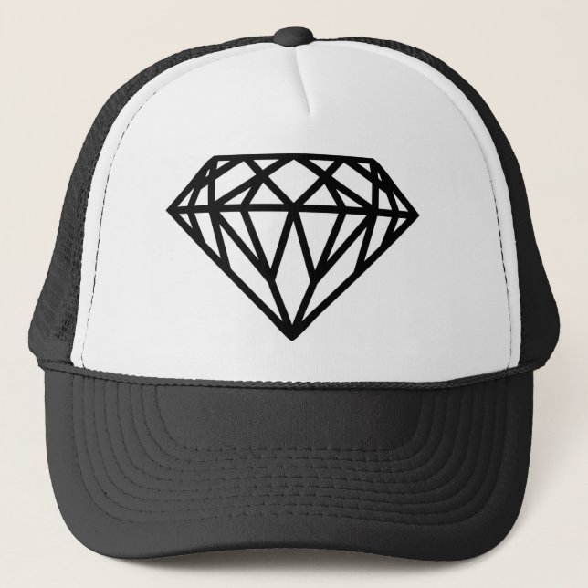 Diamant Truckerkappe (Vorderseite)